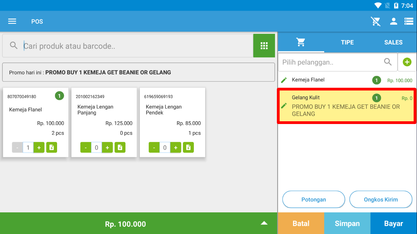 Konfirmasi Reward