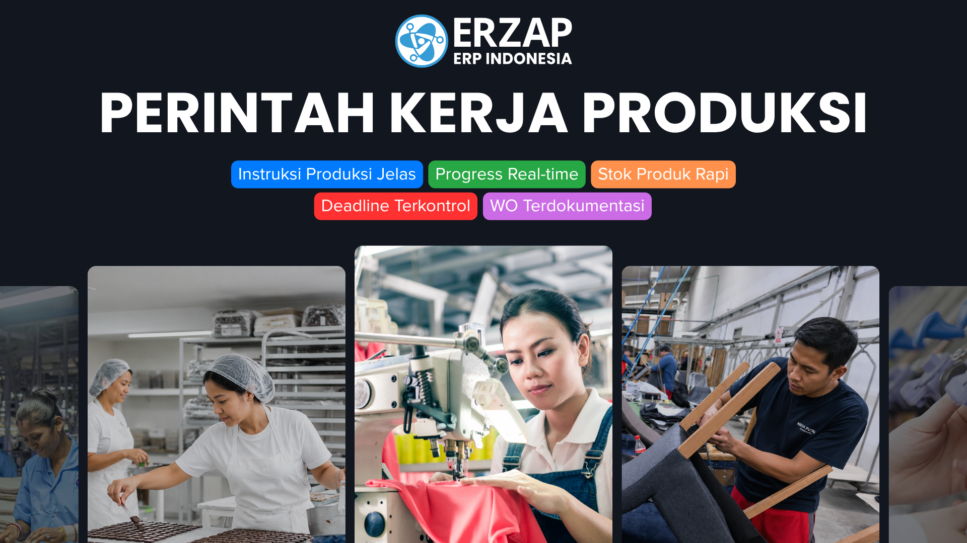 Tutorial Perintah Kerja Produksi di ERZAP ERP