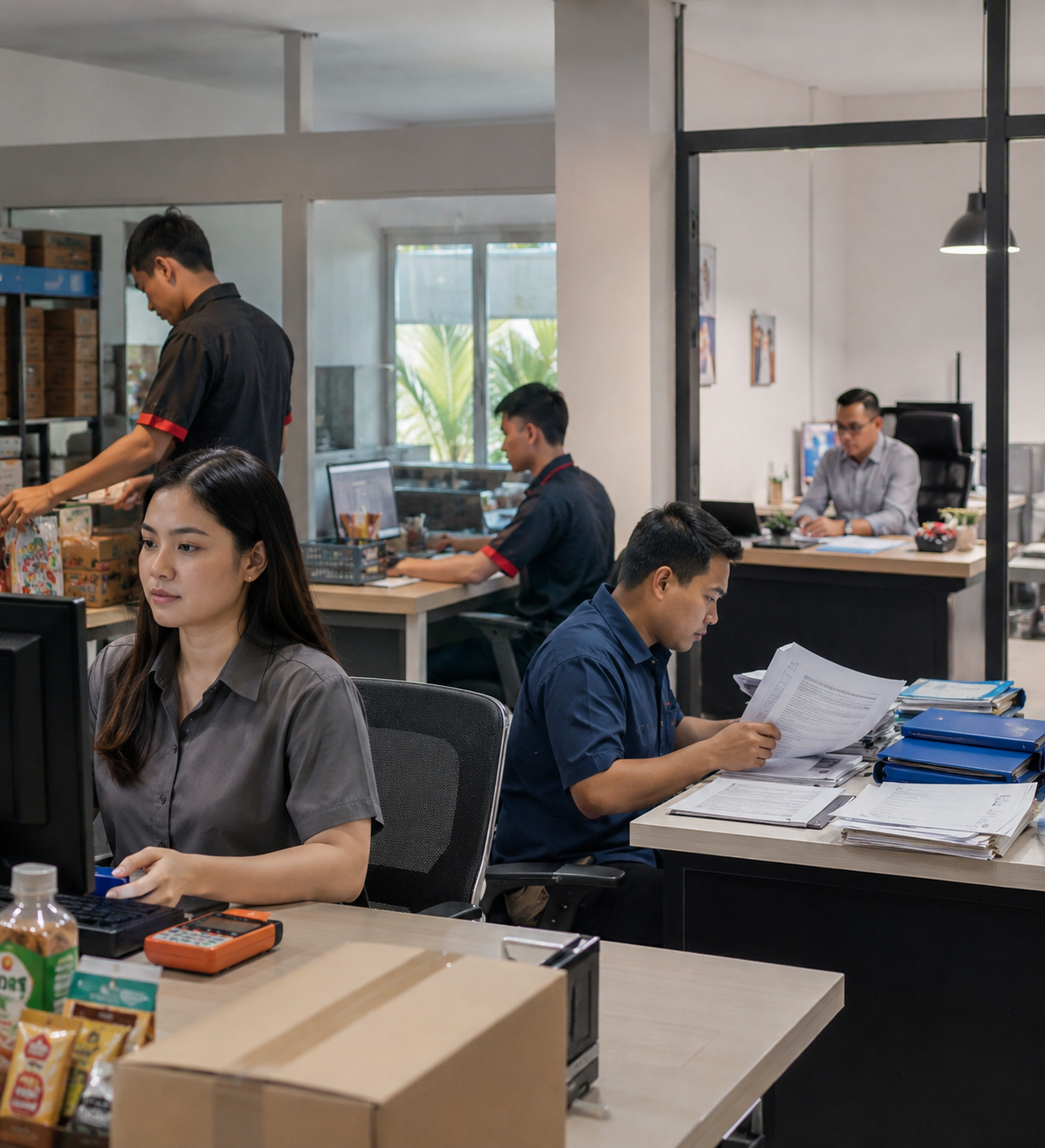 Multi User Hak Akses FMCG Erzap ERP