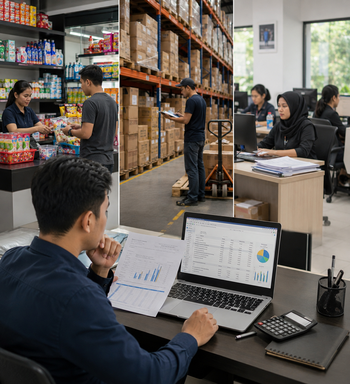 Multi Outlet Multi Cabang FMCG Erzap ERP